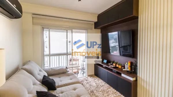 Apartamento com 1 dorm, 52m² com varanda e vaga em Alphaville Barueri-SP