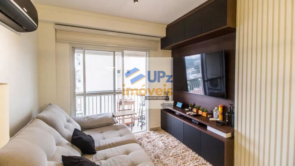 Apartamento com 1 dorm, 52m² com varanda e vaga em Alphaville Barueri-SP