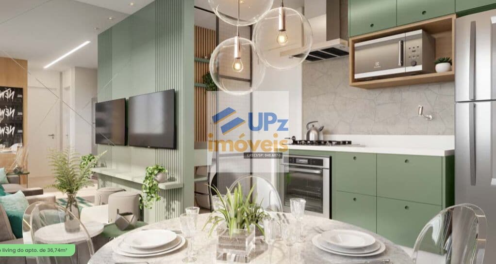 Apartamento com 2 quartos, 1 vaga, 37m² no Jaguaribe - Osasco - SP