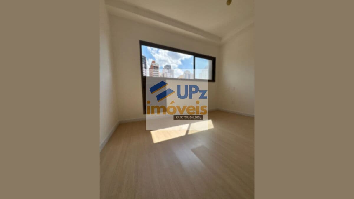 Lindo studio com suíte, 25m² com móveis sob medida na Vila Madalena em São Paulo-SP.