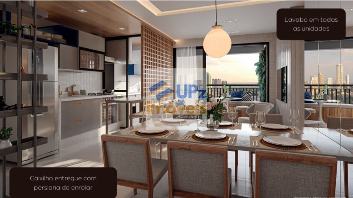 Apartamento com 3 suítes, 80m² com depósito privativo, 3º andar no Centro de Osasco-SP