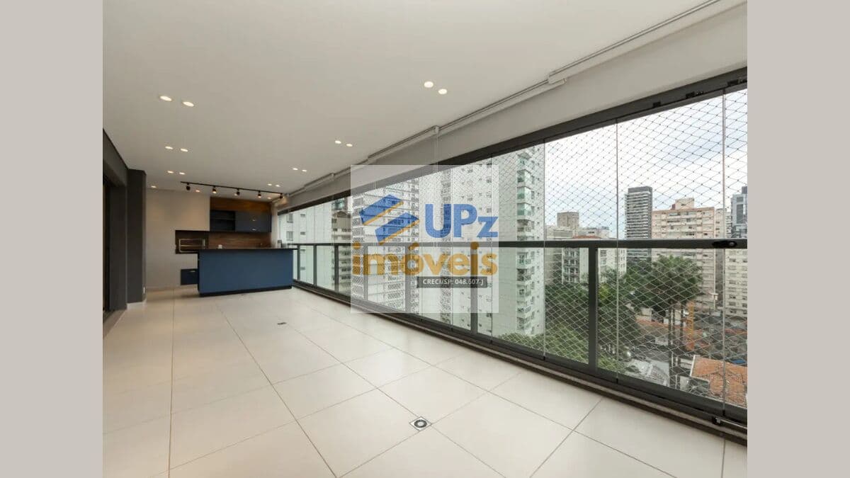Apartamento com 4 dorms, sendo 2 suítes, 7º andar ,varada gourmet e 2 vagas em Pinheiros em São Paulo-SP