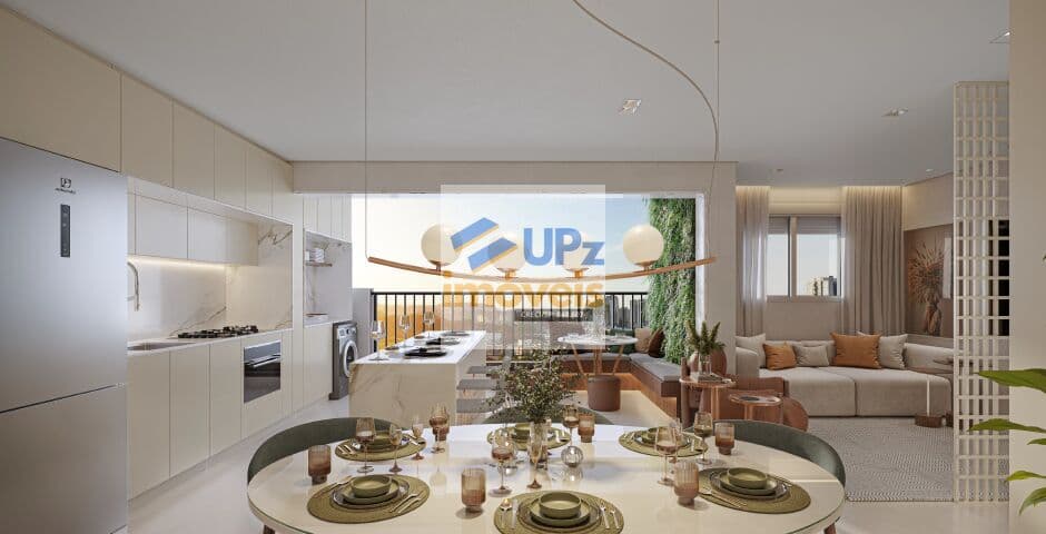 Apartamento com 3 dorms, sendo 1 suíte, 79m², terraço gourmet e 2 vagas cobertas em Barueri-SP