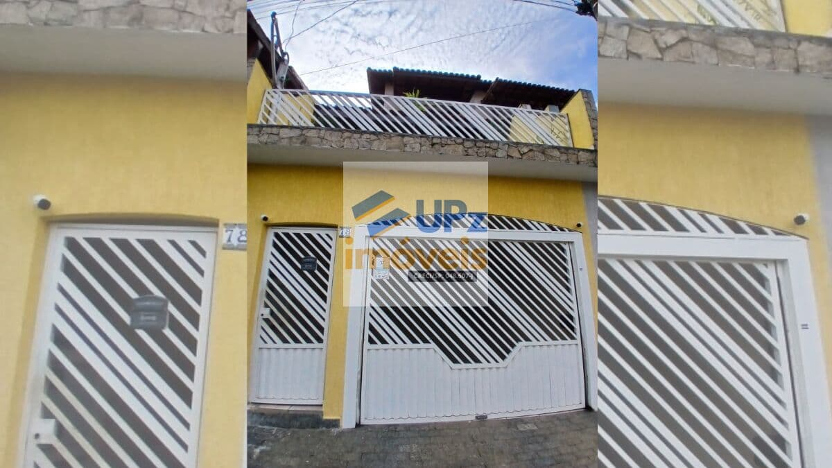 Casa mobiliada com 3 dorms sendo 1 suíte, 237m², varanda espaçosa e 3 vagas no Bela Vista em Osasco-SP