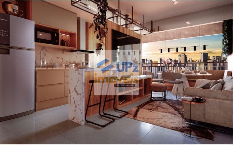 Apartamento com 2 quartos, sendo 1 suíte, 1 vaga, 55m² em Presidente Altino - Osasco - SP