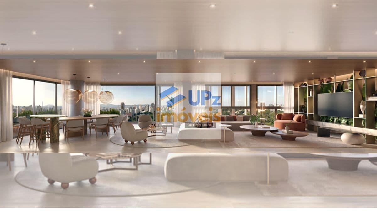 Apartamento com 4 suítes, 273m², com depósito privativo e 4 vagas no 18 do Forte em Barueri-SP
