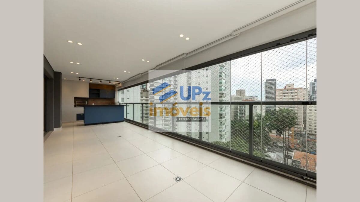 Apartamento com 4 dorms, sendo 2 suítes, 7º andar ,varada gourmet e 2 vagas em Pinheiros em São Paulo-SP