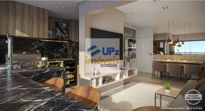 Apartamento com 3 suítes, 2 vagas, 90m² em Barueri - SP