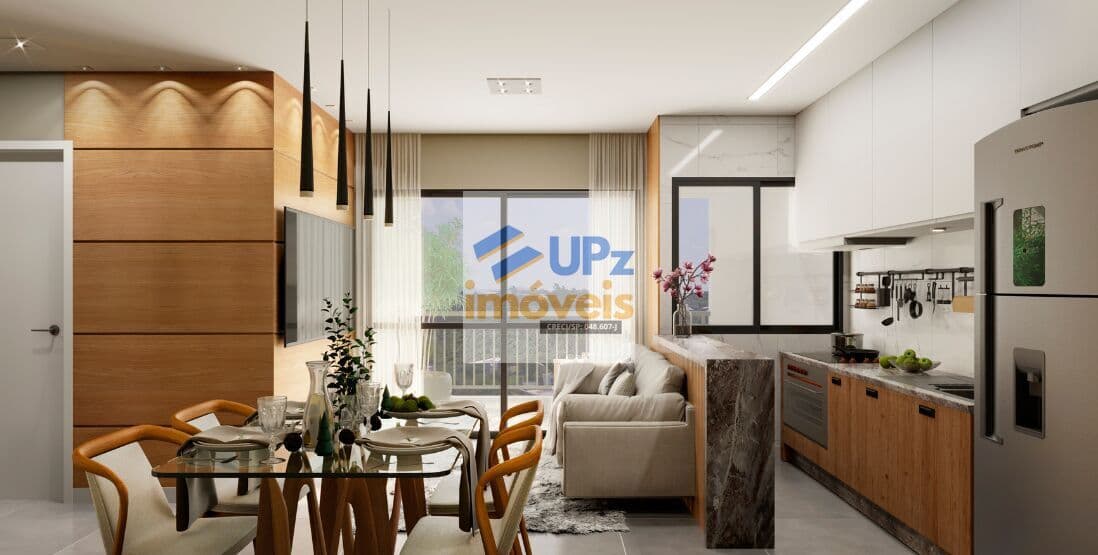 Apartamento com 2 quartos, sendo 1 suíte, 1 vaga, 56m² - Vila São Luiz (Valparaízo) - Barueri - SP