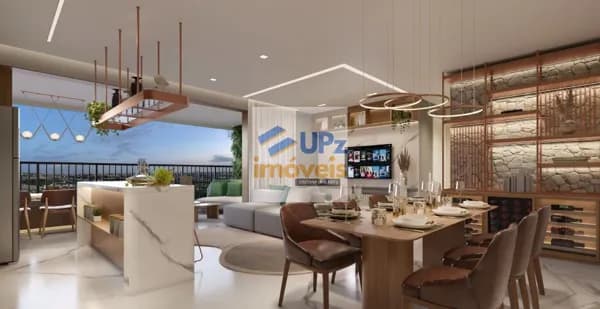 Apartamento com 3 dorms, sendo 3 suíte, 105m², terraço gourmet e 2 vagas cobertas em Barueri-SP