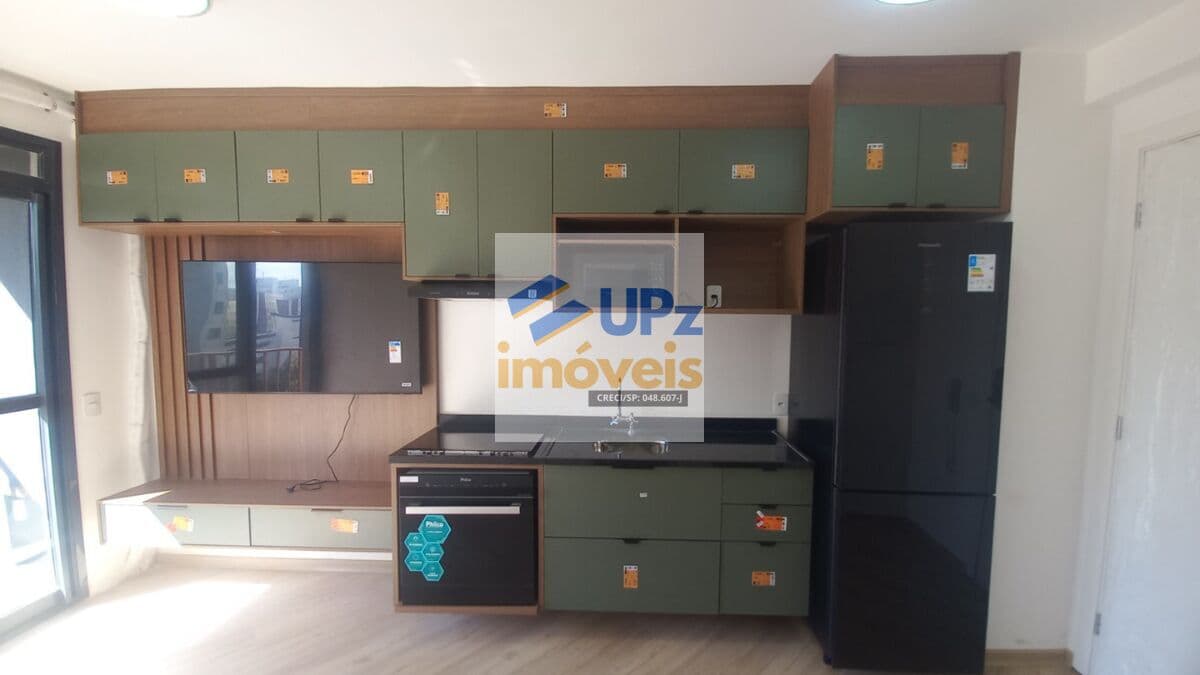 Apartamento com 1 dorm, porteira fechada, ar condicionado em Pinheiros em São Paulo-SP