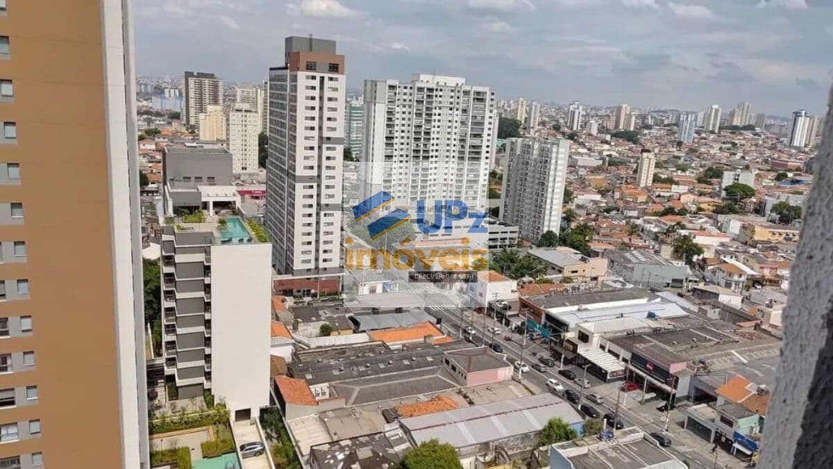 Studio de 27m² 18º andar com Sacada no Alto do Ipiranga em São Paulo-SP