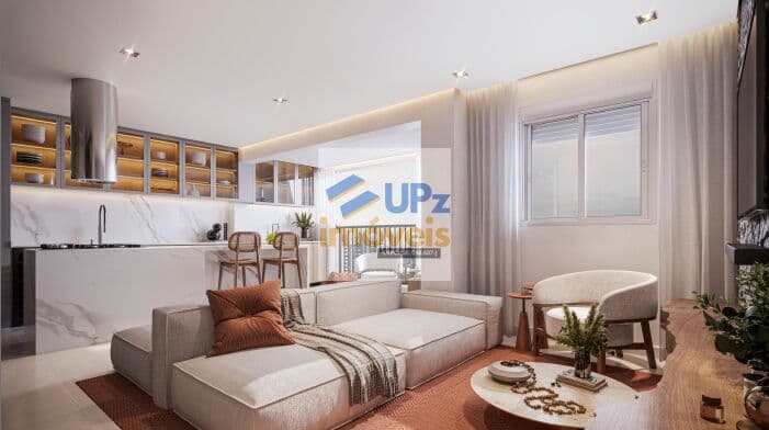 Apartamento com 2 dorms, sendo 1 suíte, 57m², terraço gourmet e 2 vagas cobertas em Barueri-SP