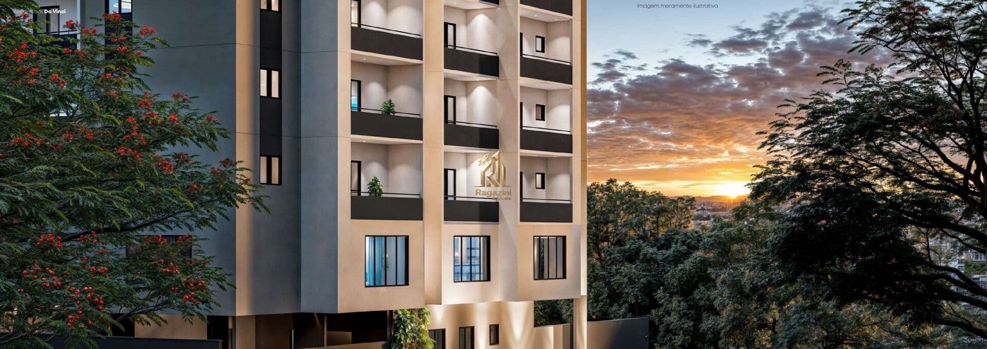 Apartamento 1 dormitório com suíte e lavabo Centro de SJCampos