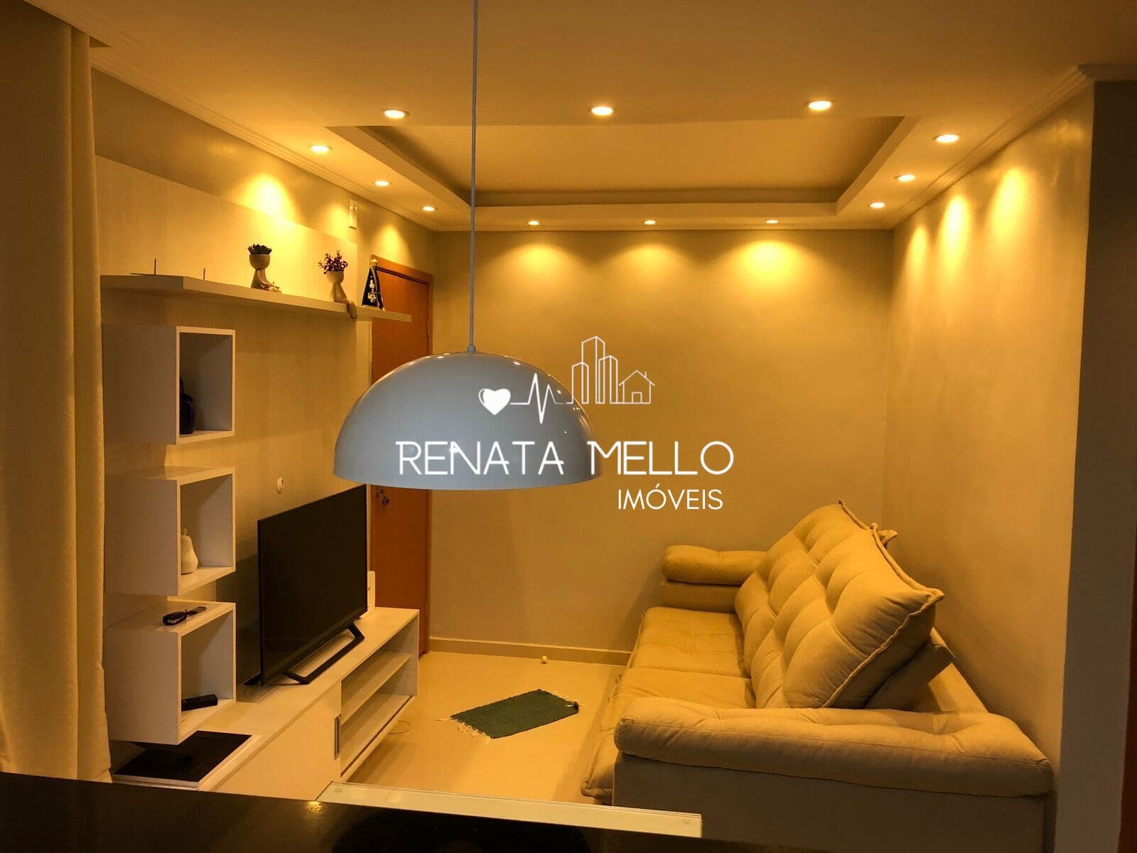 Apartamento Semi Mobiliado