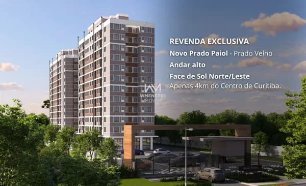 APARTAMENTO NOVO 2 QUARTOS À VENDA NOVO PRADO PAIOL CURITIBA
