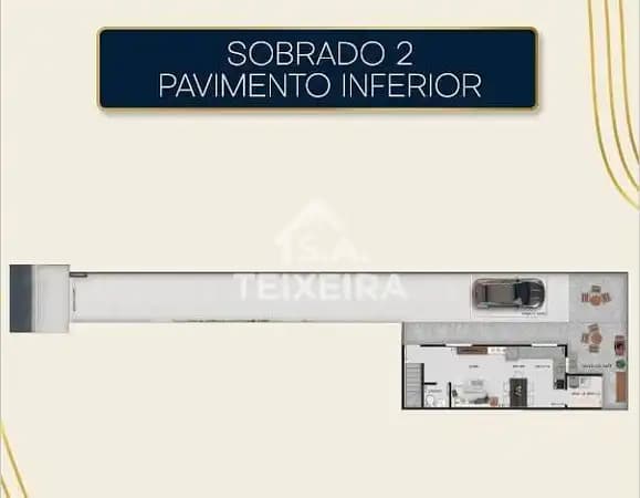 Sobrado à venda no bairro Parque das Nações em Santo André/PB