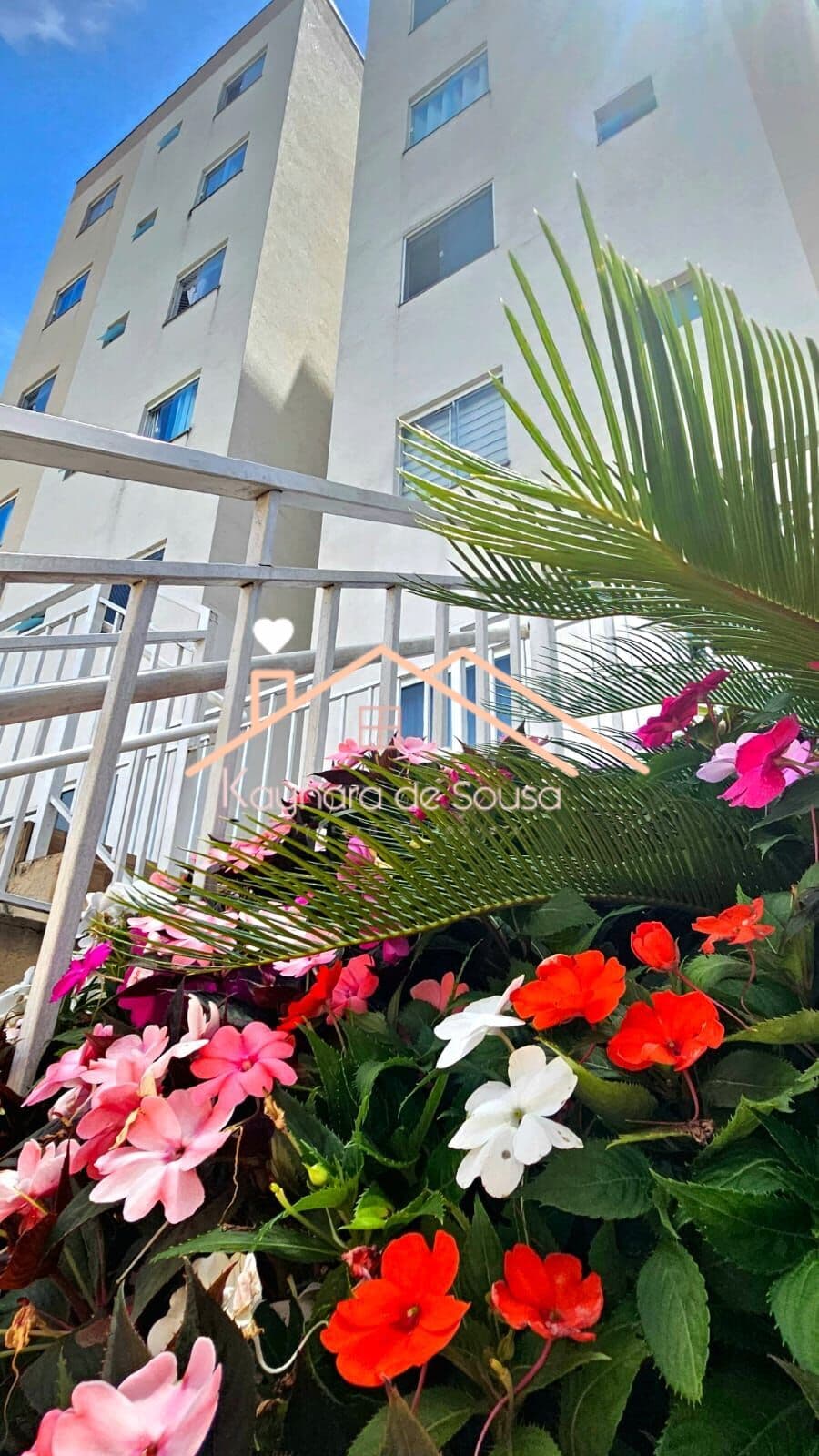 Apartamento lindo no Residencial Parque das Flores, no bairro Santa Branca!