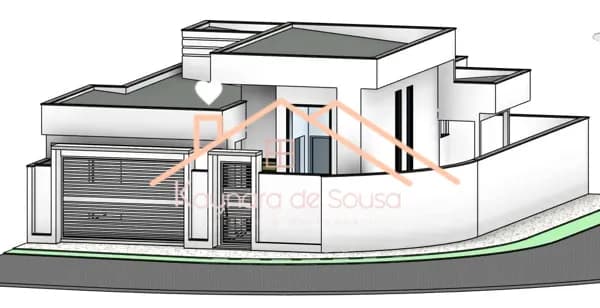 Casa linda EM CONSTRUÇÃO, no Parque Real !!