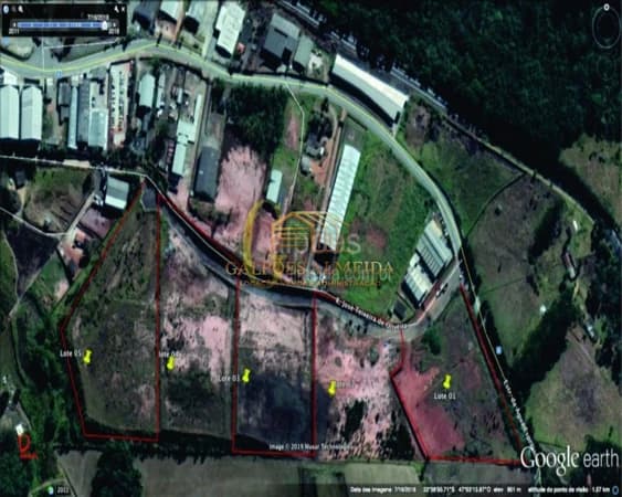 Lote/Terreno em Cotia - Água Espraiada