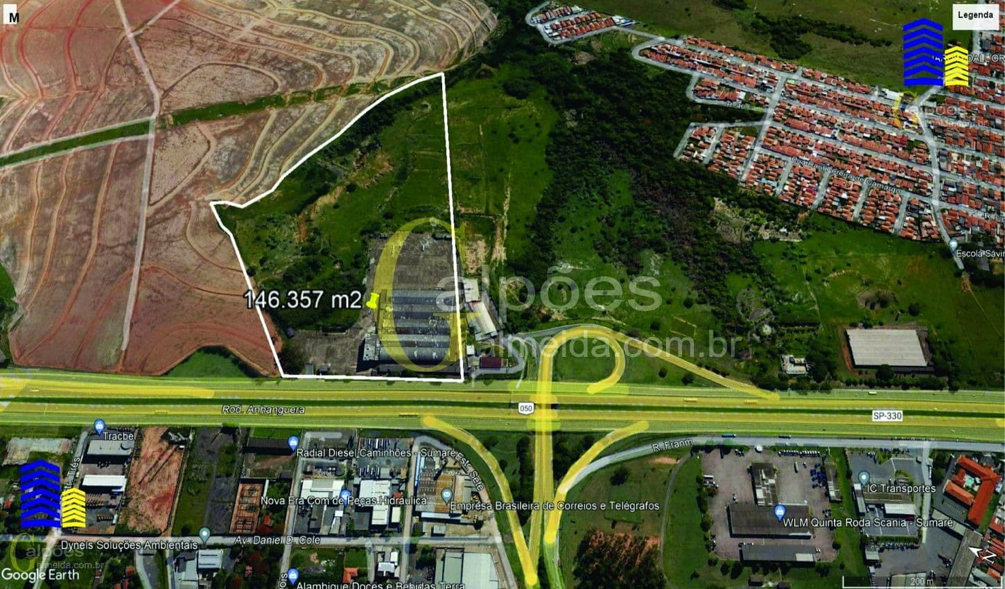 Galpão/Depósito/Armazém em Nova Odessa - Zona de Produção Industrial Um (ZPI-01)