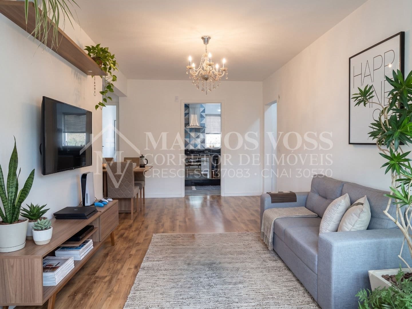 Apartamento Térreo com 2 quartos e Área Externa no Badenfurt