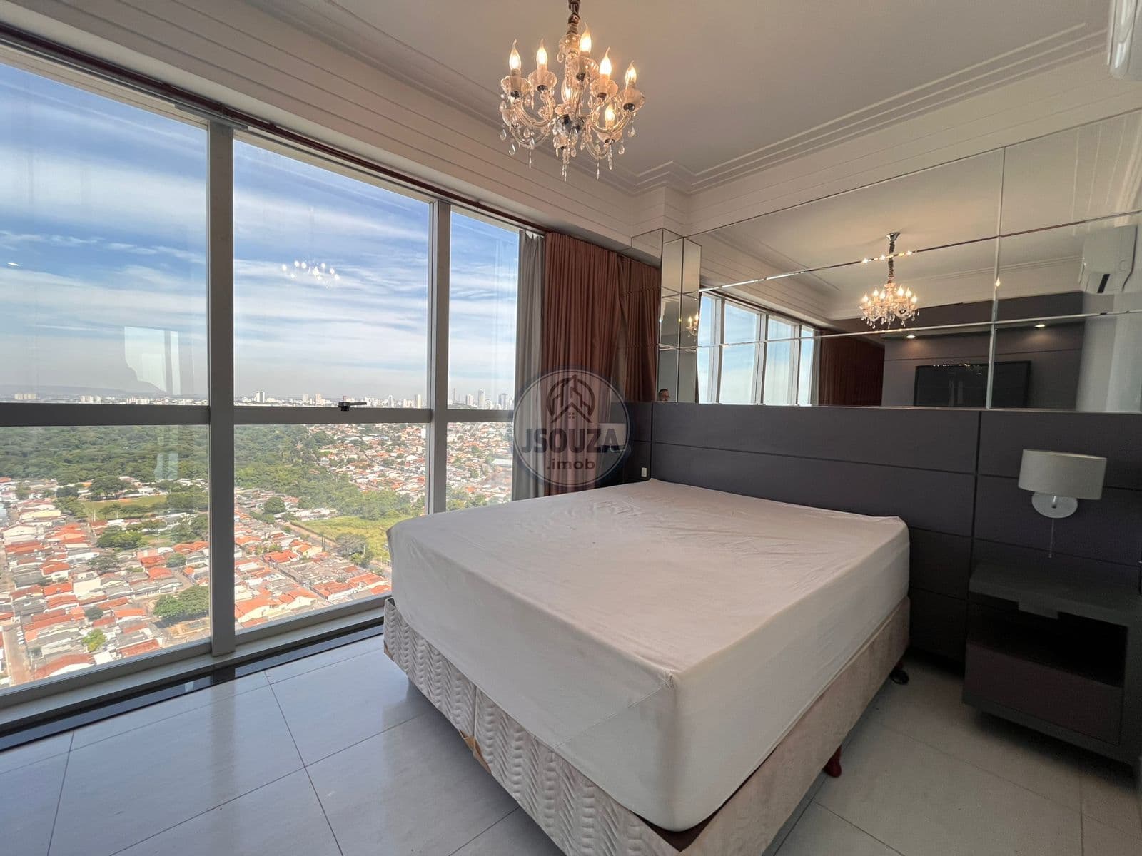 Apartamento Mobiliado para Locação | 55m² | 1 Suíte, Closet e Vista Panorâmica