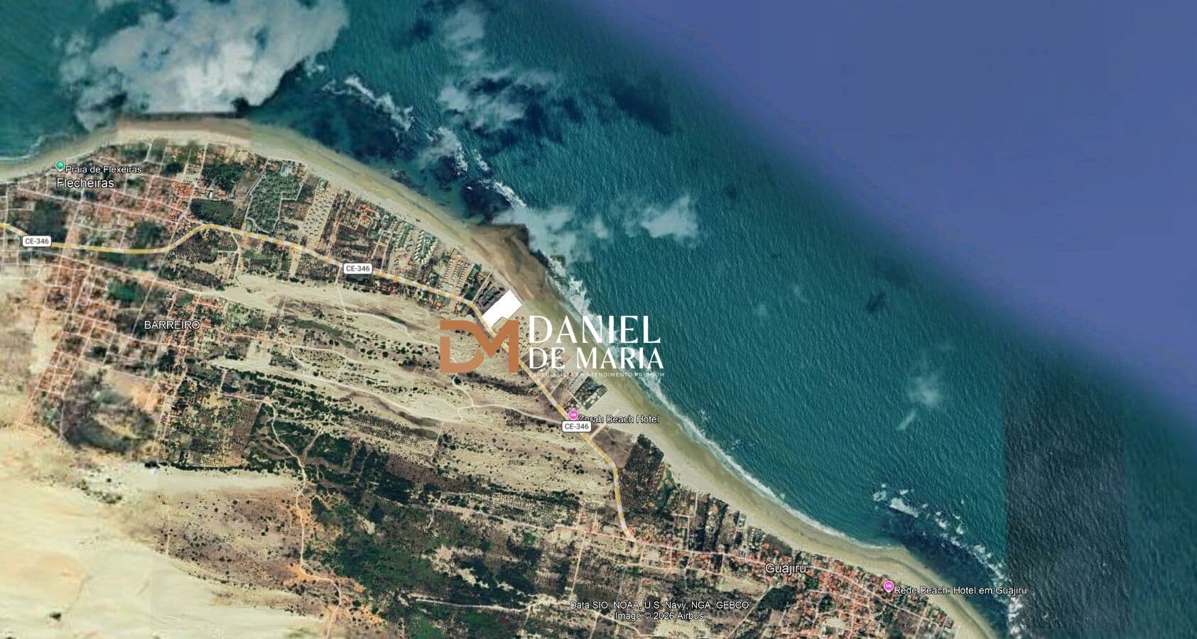 🌊 FLEXEIRAS – 12.402m² – PÉ NA AREIA 🌴