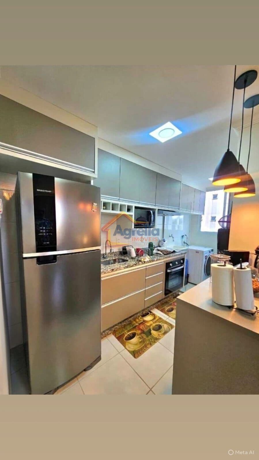 APARTAMENTO TODO PLANEJADO À VENDA NO PORTAL VILA DAS BORBOLETAS - MOGI GUAÇU/SP