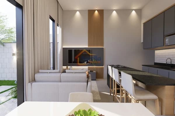 Casa em Mogi Guaçu - Loteamento Parque Real Guaçu