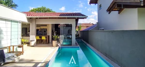 Casa com piscina no Condomínio City Figueiras, 3 quartos, sendo 1 suíte