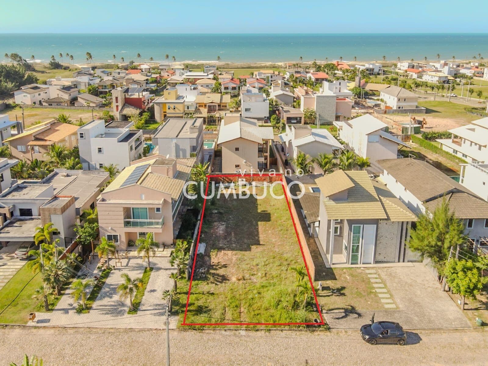 Terreno à venda, 418,65 m² por R$ 320.000,00 - Cumbuco - Caucaia/CE