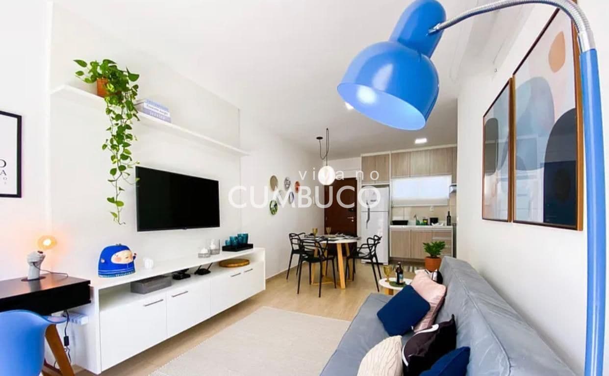 Apartamento com 1 dormitório à venda, 53m² por R$ 420.000,00 - Cumbuco - Caucaia/CE