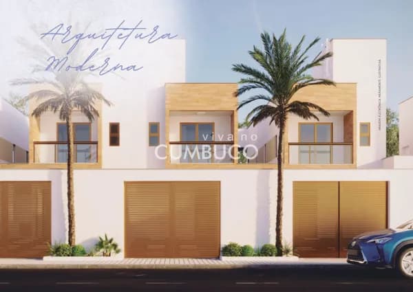 Casas no Villa Vento com 2 dormitórios à venda, 85m² por 800.000,00 - Cumbuco-Caucaia/CE