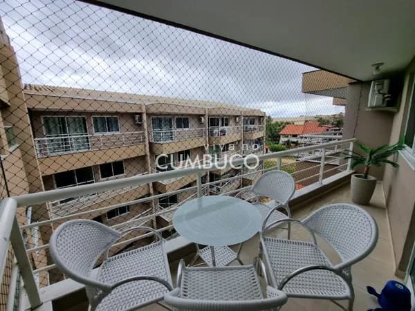 Apartamento com 1 dormitório para alugar, 53 m² por R$ 2.900,00/mês - Cumbuco - Caucaia/CE