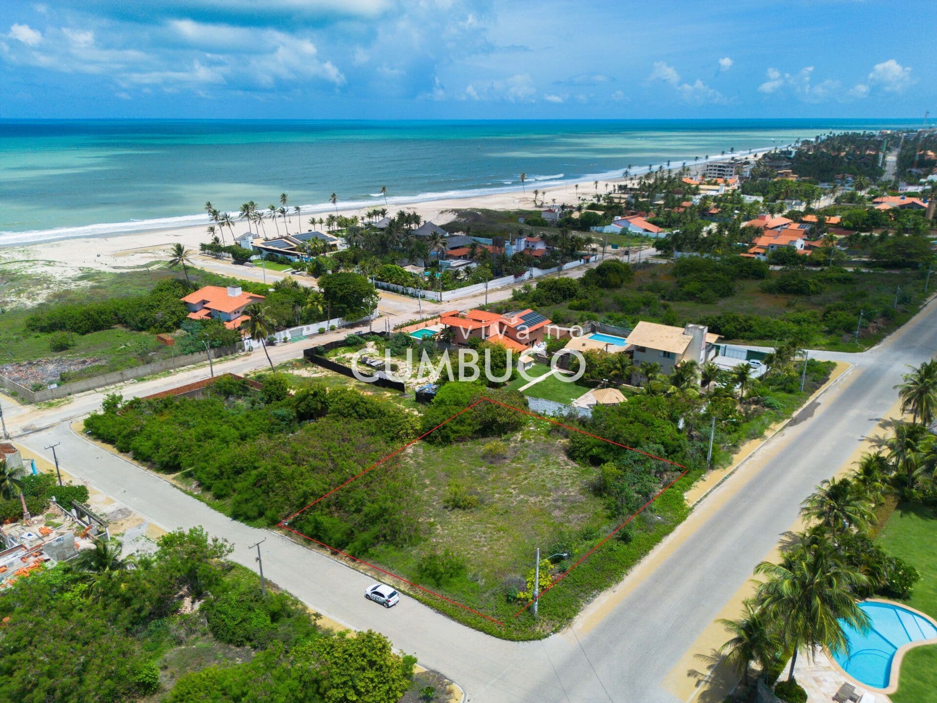 Terreno/Lote a 100m da praia no Cumbuco, R$ 1.400.000,00
