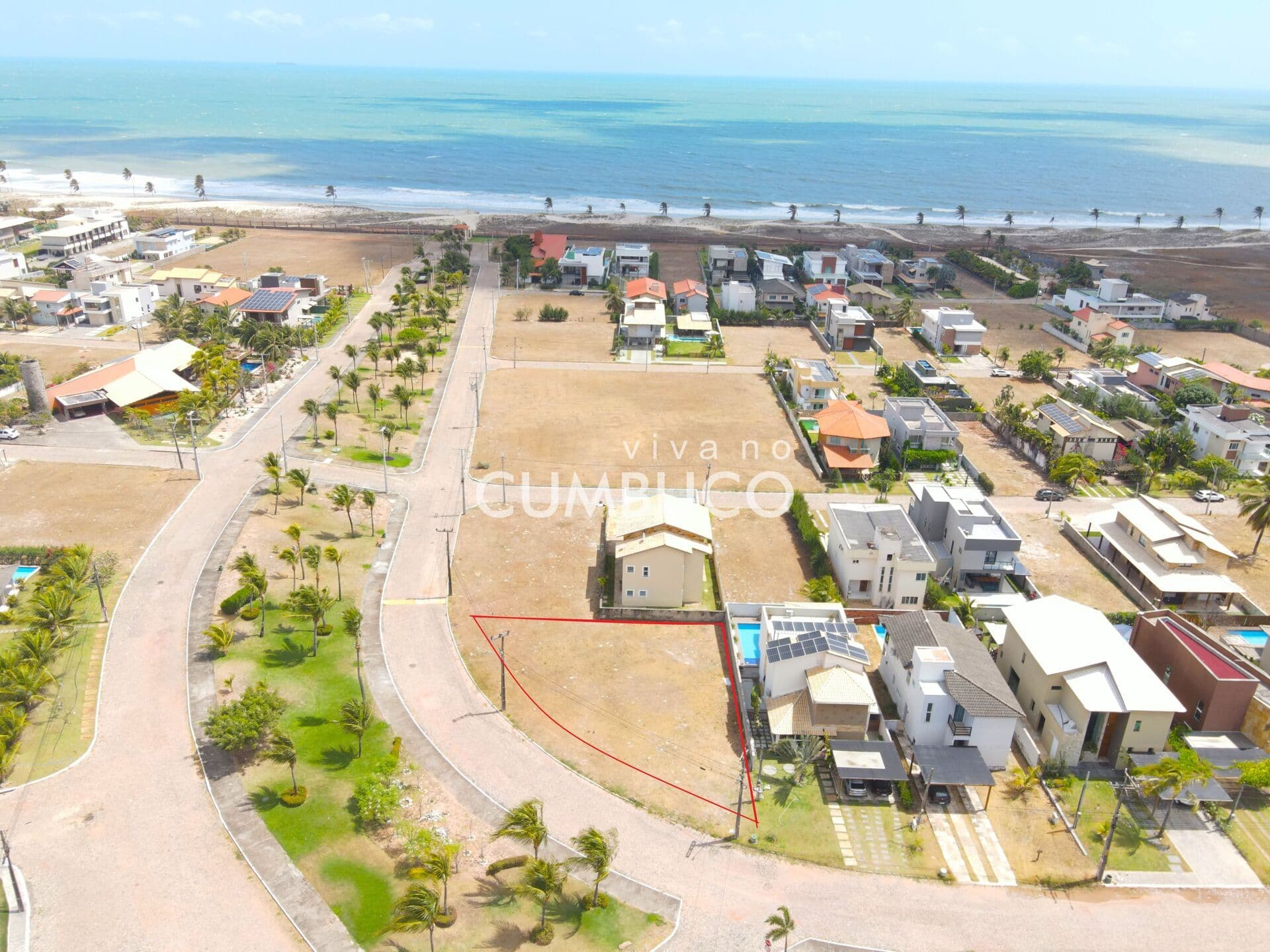 Terreno em Condomínio à venda, 522,09 m² por R$ 370.000,00 - Cumbuco - Caucaia/CE