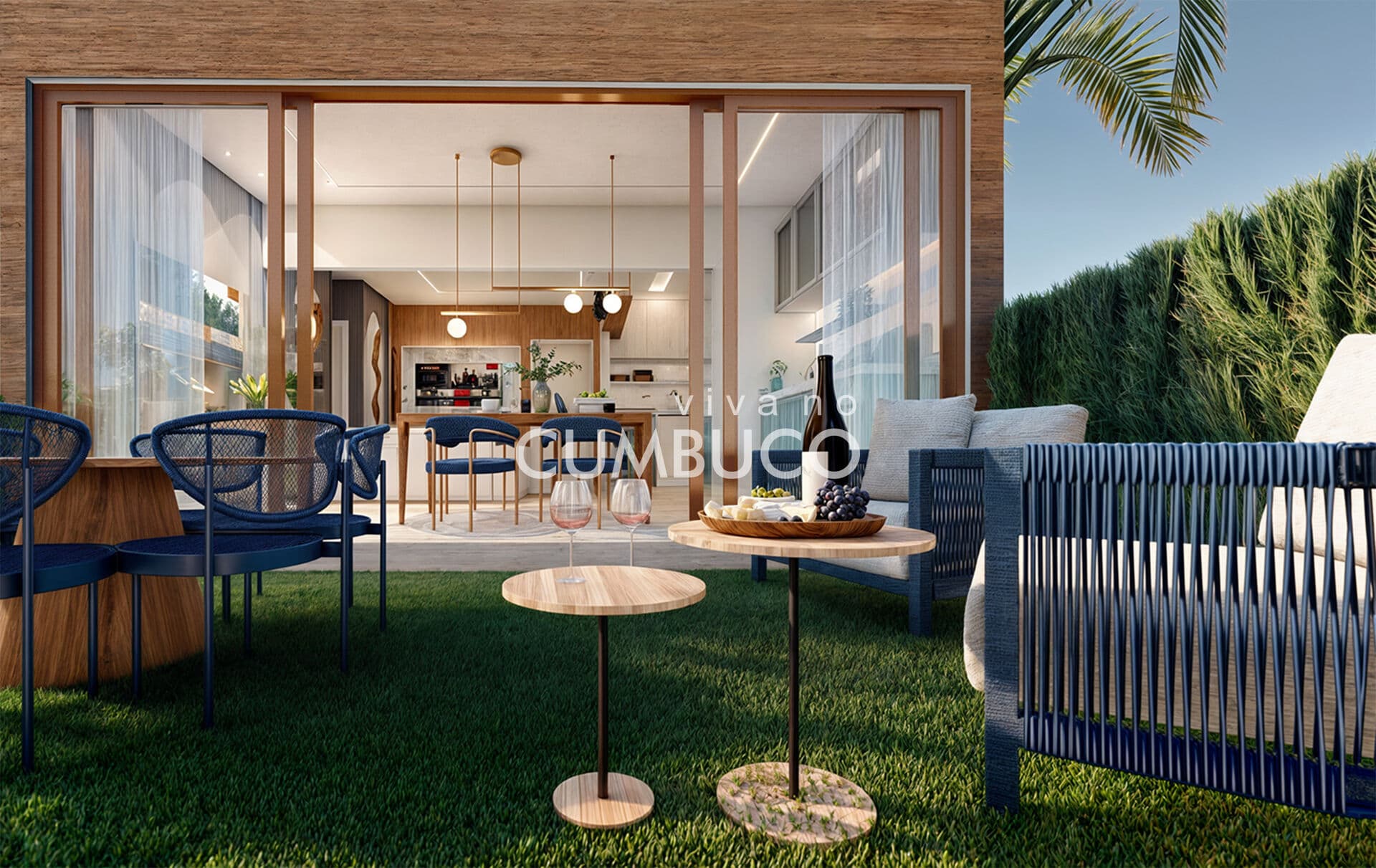 Apartamento com 2 dormitórios à venda, 66,67 m² por R$ 570.000,00 - Cumbuco - Caucaia/CE