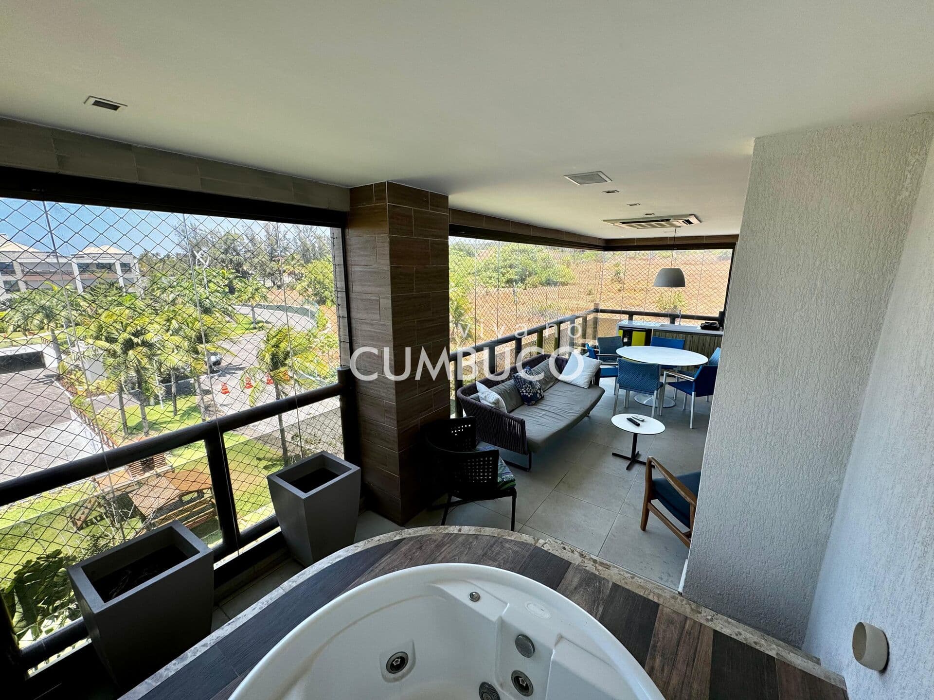 Apartamento com 3 dormitórios à venda, 156 m² por R$ 2.500.000,00 - Wai Wai Cumbuco - Caucaia/CE