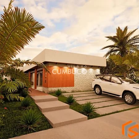 Casa nova no summerville com 3 dormitórios à venda por R$ 1.330.000,00 - Cumbuco - Caucaia/CE