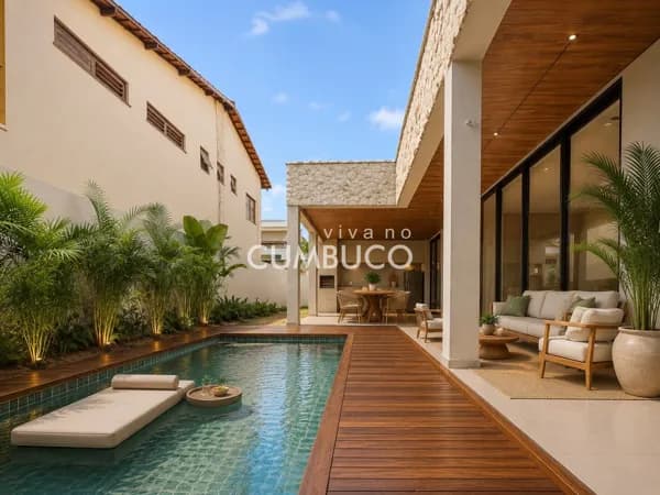 Casa nova no Summerville com 3 dormitórios à venda por R$ 1.200.000,00 - Cumbuco - Caucaia/CE