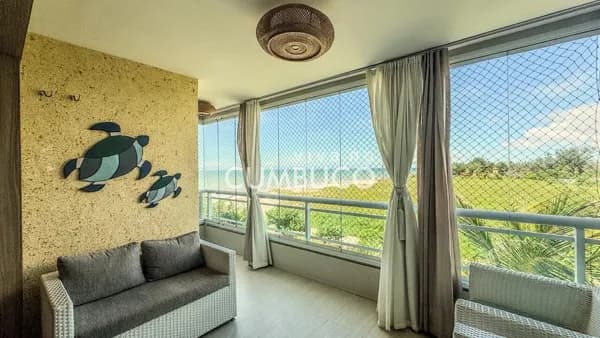 Apartamento com 3 dormitórios para aluguel, 103 m² por R$ 6.000,00 - Cumbuco - Caucaia/CE