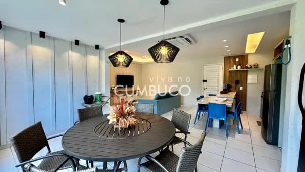 Apartamento com 3 dormitórios à venda, 99 m² por R$ 1.200.000,00 - Cumbuco - Caucaia/CE