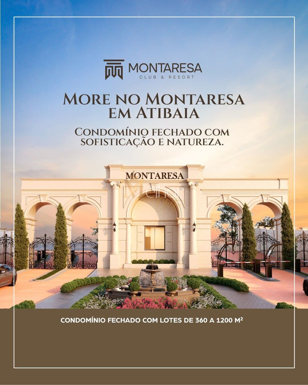 Montaresa Club & Resort - LOTEAMENTO ALTO PADRÃO EM ATIBAIA - COMPLETO