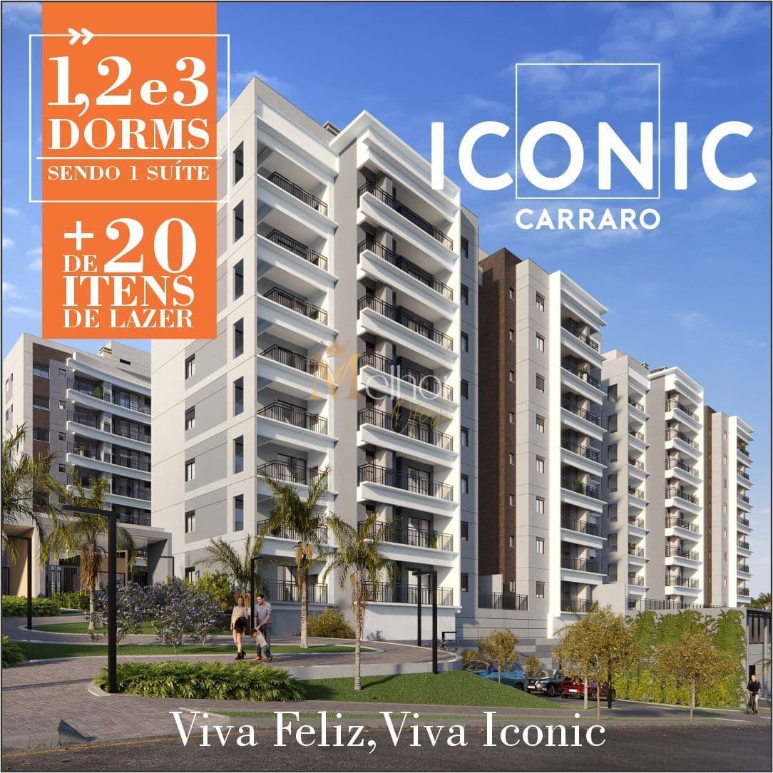 Apartamentos imperdíveis Iconic Carraro, Bragança Paulista/SP - PARCELAMENTO DIRETO COM INCORPORADORA