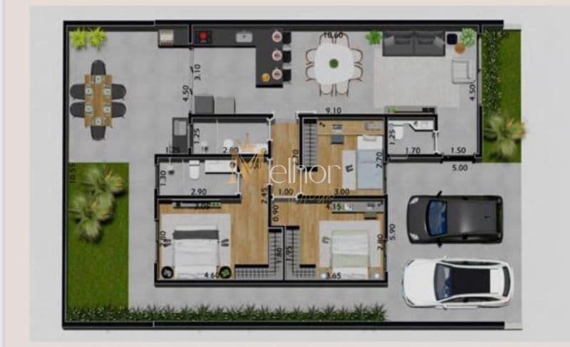 Casa em Condomínio Fechado – Itapetinga, Atibaia/SP
