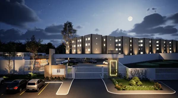 Jardim de Florença - Apartamento com 2 quartos e opções com Garden na Estrada da Maioba