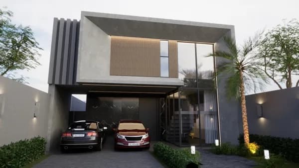 Casa com 4 quartos sendo uma suíte master e piscina próximo a praia do Araçagy