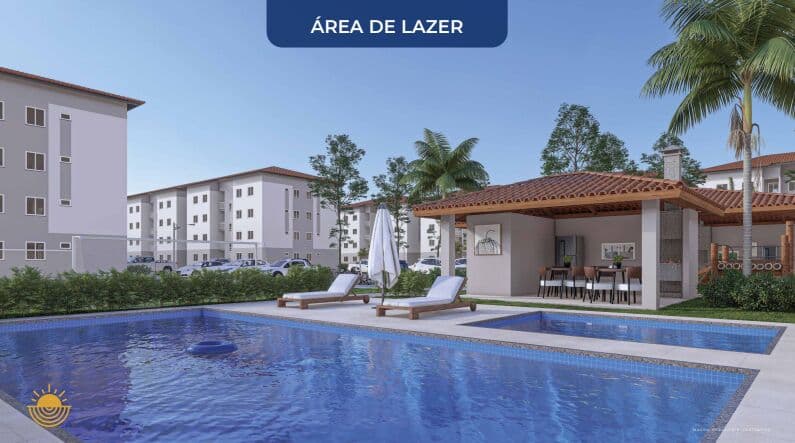 Condomínio Beatriz - Apartamentos 2 quartos com Varanda em Paço do Lumiar