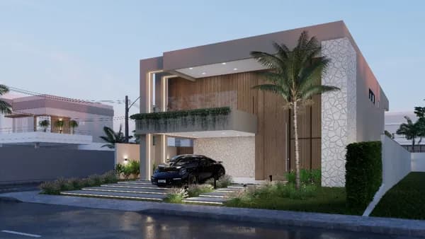 Casa com 5 suites, area de lazer com sauna e piscina no Araçagy!!!